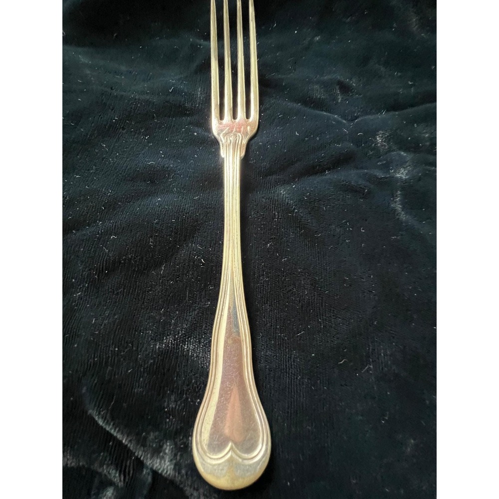 Christofle Chinon Silverplate Salad Fork 7 1/8"
